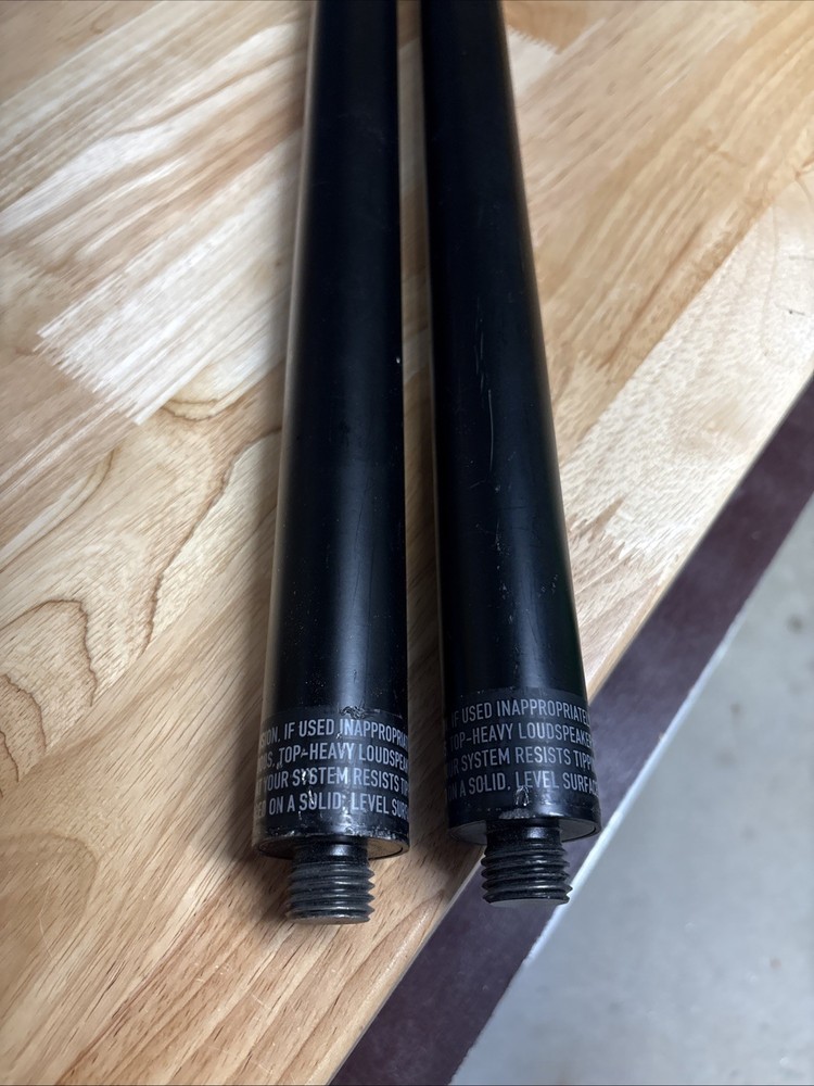 QSC SP26 M20 Threaded Subwoofer Pole Pair