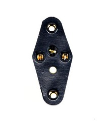4pcs Bakelite Gold Plated Pin TO-3 Transistor Socket Taiwan * Top Quality