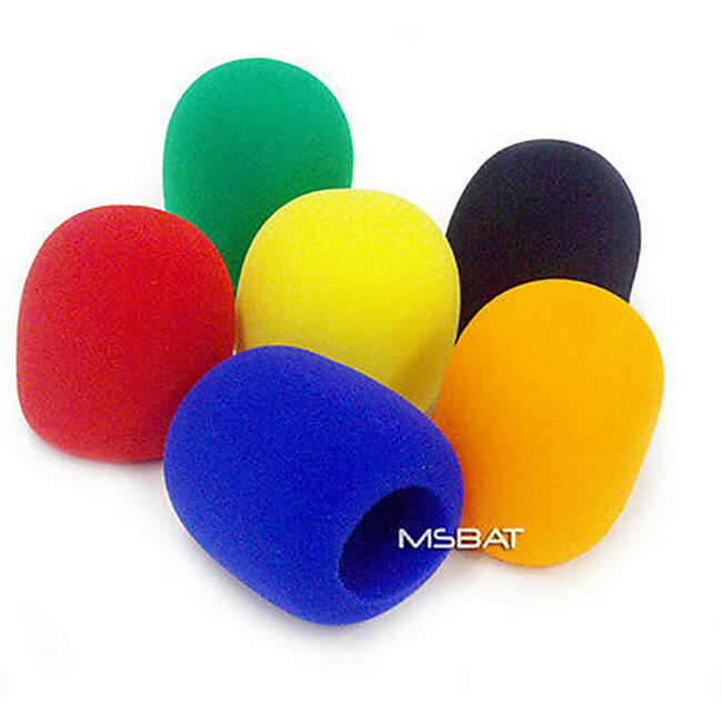 Microphone Foam Ball Mic Windscreens – 6 Pack