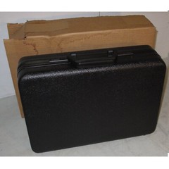 Navy Dispatch Brief Case 17x13x5 Modular Plastics USA Made Lightweight Hard Case