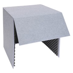 Portable Soundproof Booth for Desktop Recording – Lightweight & Easy to Use