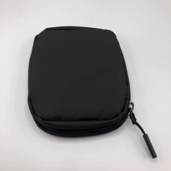 Portable Compact Carry Pouch Zipper Storage Case Bag For DJI Mic 2 13.5cmx12cm