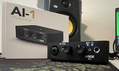 Rode Microphones AI-1 Studio Quality Audio Interface & Headphone Amplifier, USB