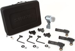 Shure DMK57-52 Drum Microphone Kit with Stand and Cables Package
