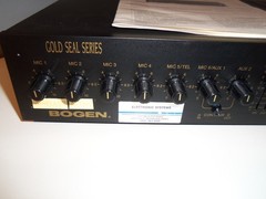 Bogen GS-60 Professional Commercial Public Address Gold Seal Amplifier GS60