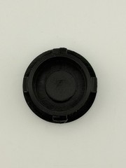 1.5” Snap In Plastic Tube End Cap Black Flat Top Drum Rack Furniture Plug