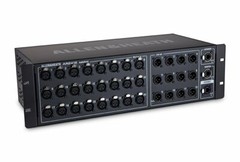 Allen & Heath AR2-2412-BLK Main AudioRack Remote Stagebox for GLD and QU Mixers