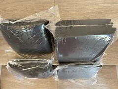 JBER 24 Pack Charcoal Acoustic Panels 2″ X 12″ X 12″ Studio Foam Wedges