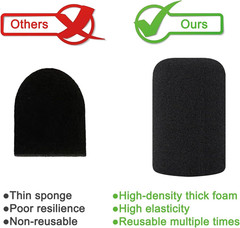 Protective Microphone Foam Cover Pop Filter for Hyperx Quadcast/Quadcast S/Quadc