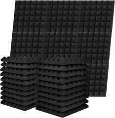Soundproof Foam Panels 12 Pcs 2 Inch Acoustic Wall Panels for Studio Recording
