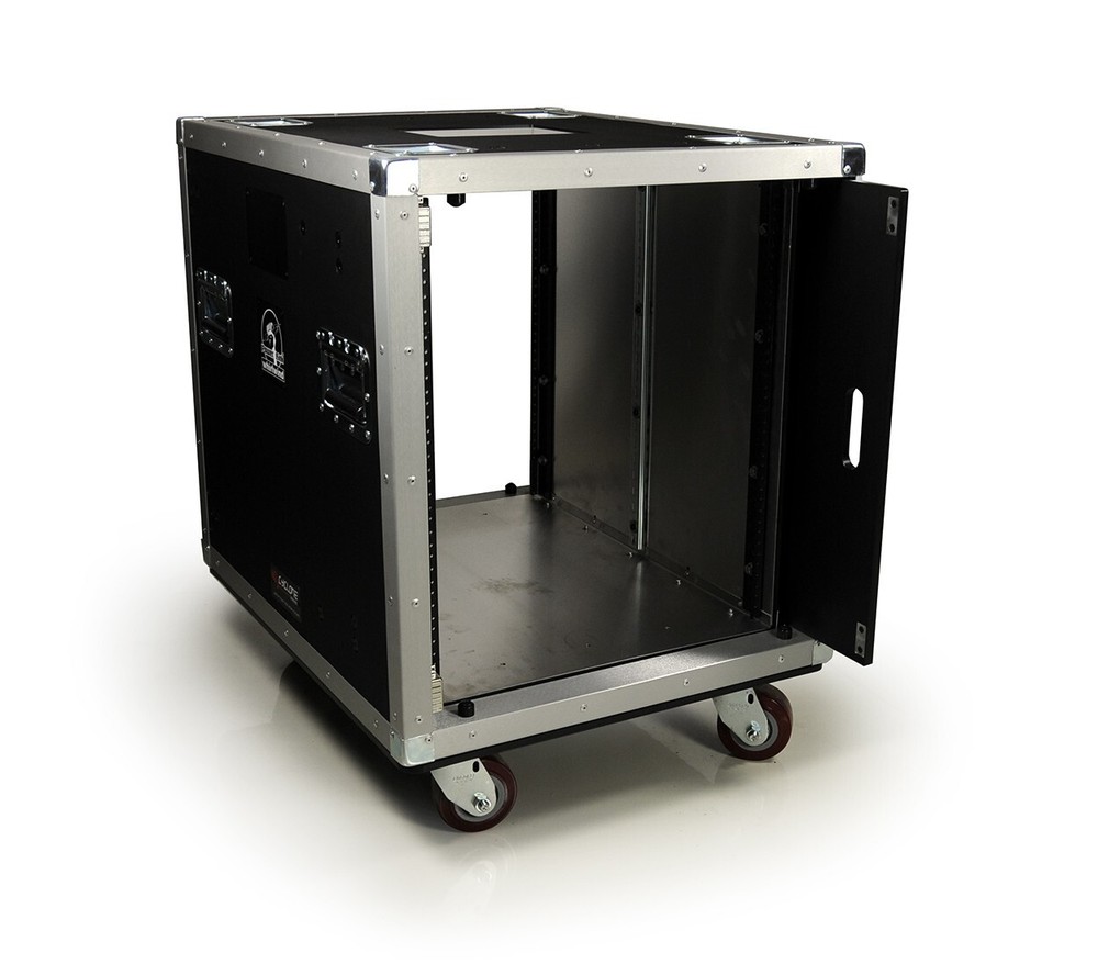 Whirlwind CC-PLD-16P Cyclone Pocket Door Power Distro Rack Road Case 16RUX24x30