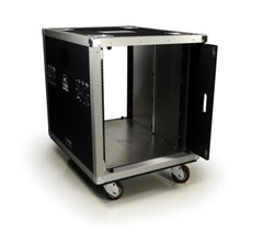Whirlwind CC-PLD-16P Cyclone Pocket Door Power Distro Rack Road Case 16RUX24x30