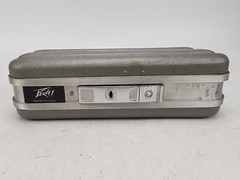 Vintage Peavey Microphone Hard Shell Protective Case Gray AS IS #3