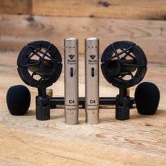 Studio Projects C4 (C-4) Condenser Microphones, Stereo PairU284308