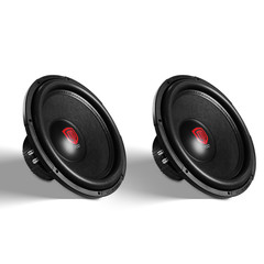 PRORECK 712-D2 8″ Dual 2 Ohm 2000W Car Subwoofers Pair Loud Audio