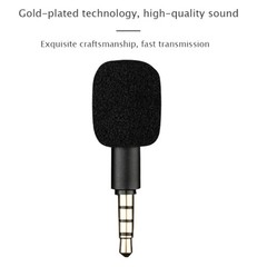Small Portable Microphone Mini Mic for Cellphone Computer Plug and for Play