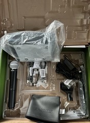 Shure BLX4R BLX Wireless System w/ SM58 Handheld Dynamic Cardioid Mic Black
