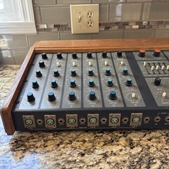 HOLMES MXP-6 Sound Board Mixing Console PA CONTROL CENTER -RARE- TURNS ON- READ!