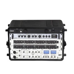 Diandian 6U Rack Case Shallow 11″ Depth, 19″ Rackmount Flight Case, Watertigh…