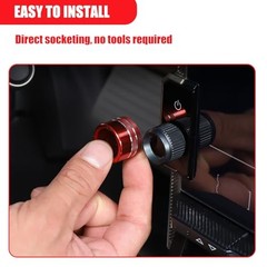 Centre Console Sound Volume Knob Trim Cover Compatible with 2024 2025 2026