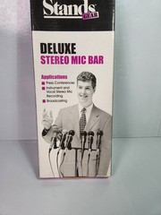 On Stage Stands MY700 Deluxe Stereo Mic Bar – Multi-Microphone Mount