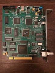 Global Streams GlobeCaster Play Trinity 34-229-6 DV I/O Board Card
