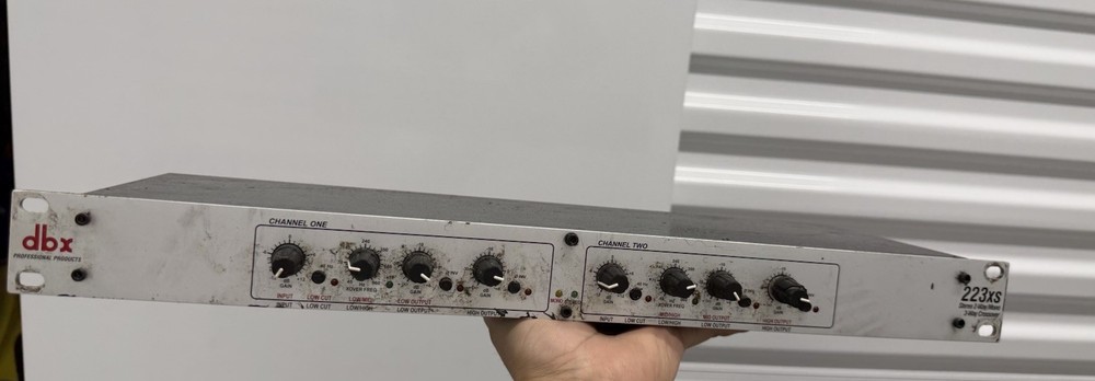 dbx DBX286SV Microphone Preamp Channel Strip 2-Channel Low Cut High Output