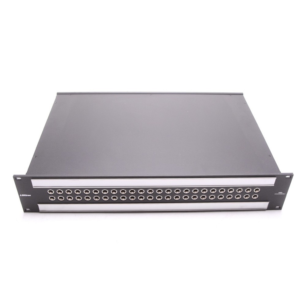 Bittree 2 RU Black 2X24 Mono Long-Frame Patchbay – SKU#1390108