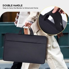 18.5 Inch Portable Monitor Case Carrying Sleeve Bag Travel Padded Protective