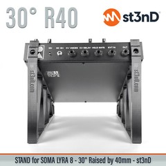 STAND for SOMA LYRA 8 – 30° Raised by 40mm – st3nD – 3D printed