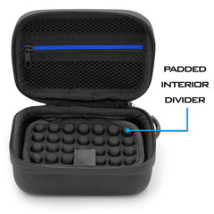 CASEMATIX Case for Zoom H1 XLR Handy Recorder Hard Shell Travel Storage Case