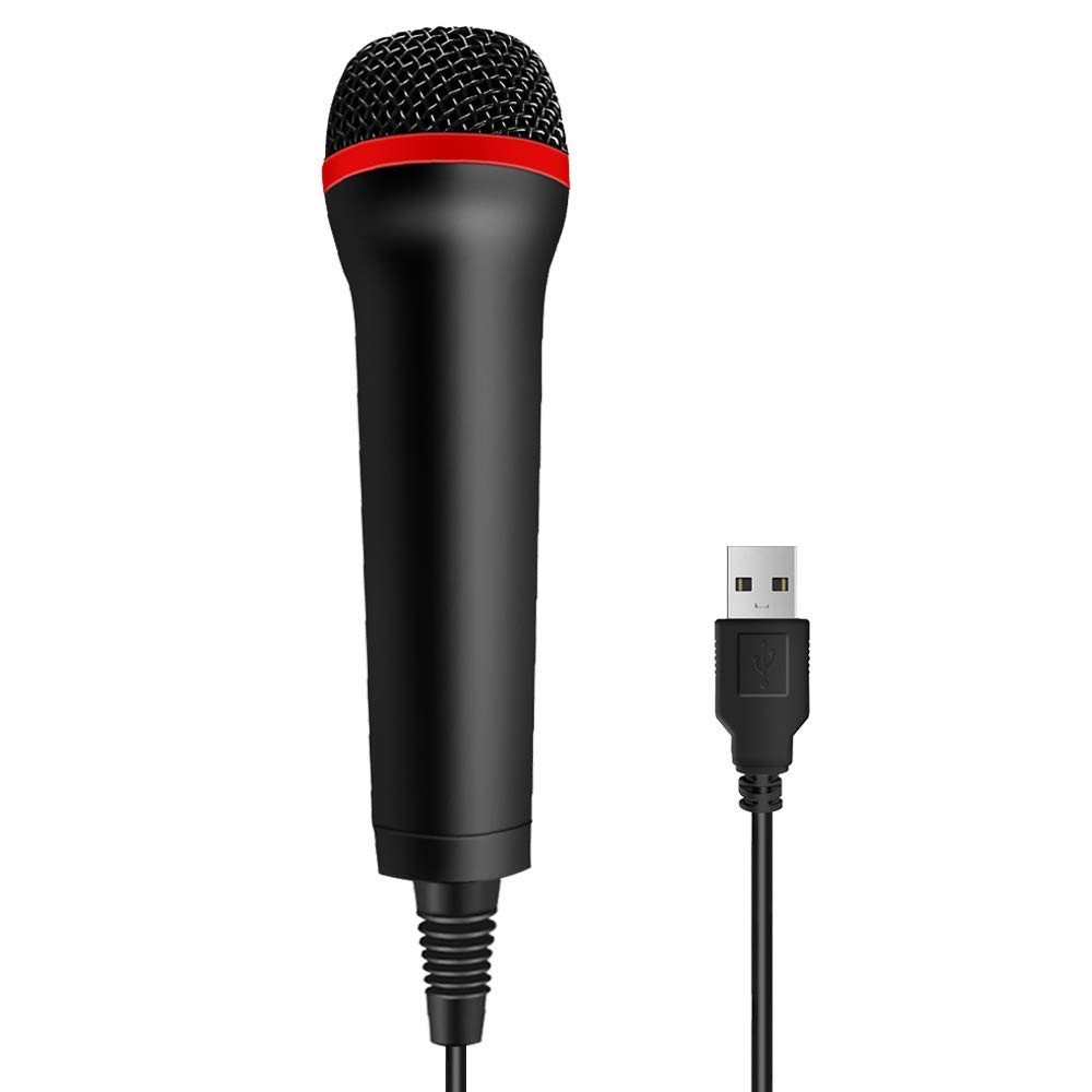 4M 13FT Wired USB Microphone for Rock Band, Guitar Hero, Let’s Sing – Compatible