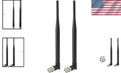 Compact UHF Antenna System 2-Pack, BNC Male 400-960MHz – Optimal Wireless Audio