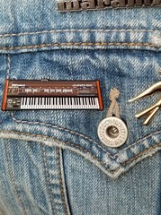 Limited Edition Roland Juno 60 Synth Lapel Pin Synthesizer Enamel