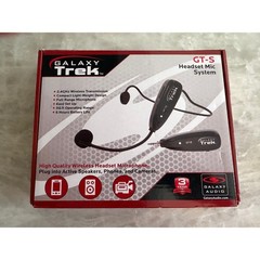 Galaxy Trek GT-S Wireless Headset Mic System 2.4GHz Portable