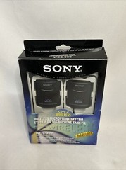 Sony WCS-999 Professional Quality 900MHz Wireless Microphone System NEW Open Box