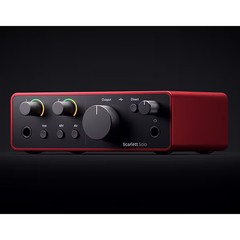 FOCUSRITE USB Audio Interface 2 in/2/out Scarlett Solo 4th Gen gen4 TI