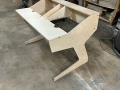Trinity Desk Designs Music recording and production desk