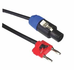 AMERICAN RECORDER SPEAK-ON to Dual Banana 2 Conductor, 16 awg Pro Audio Speaker