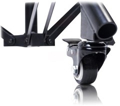 2-PACK Professional Microphone Boom Stand – Stage Holder Retractable Tripod Legs