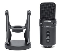 SAMSON G-Track Pro Studio USB Podcast Microphone Mic+Interface+Headphones