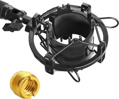 YOUSHARES AT2020 Shock Mount Microphone Shock Mount Reduces Vibration Noise