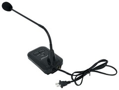Rockville CH-MIC70 Push To Talk Commercial Gooseneck Paging Microphone w/Chimes