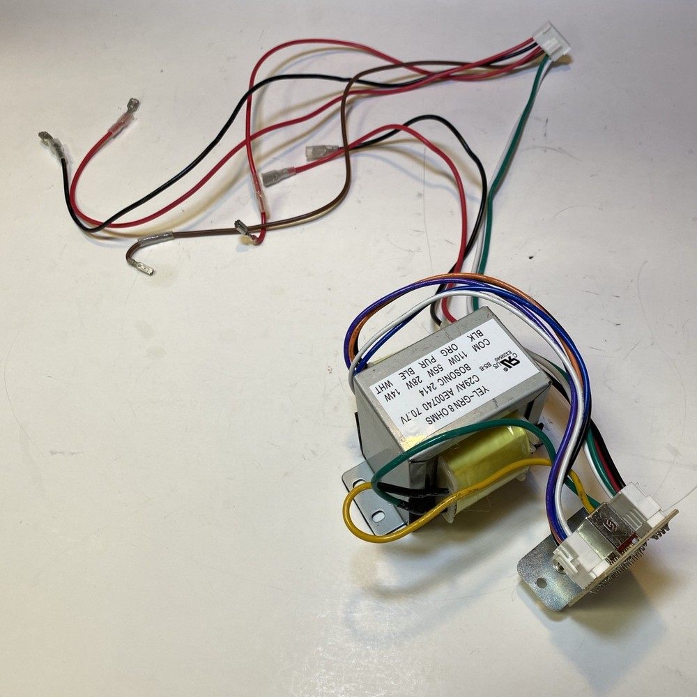 JBL Control 29AV Parts – AE00740 Transformer, 337691-001 Switch Tap & Wiring
