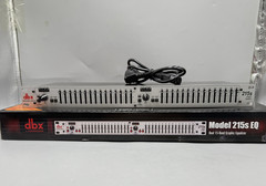 215s 15-Band Dual Channel Graphic Equalizer, Switchable ±6/±15 dB, New