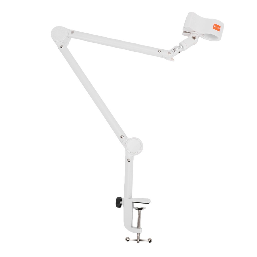 Adjustable Microphone Arm Stand Desk Mic Stand Mount Clamp 1kg Load Bearing JWZG