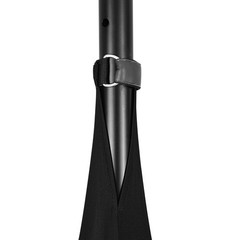 PRORECK 2-Pack DJ Speaker Stand Cover 360 Tripod Scrim Cable Management Black