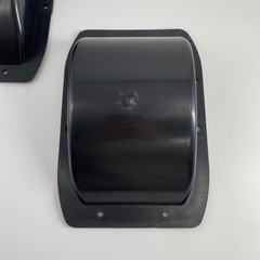 2-Plastic Recessed Speaker Handles W/ Metal Bar For Speaker Cabinet 9.5″ x 7″