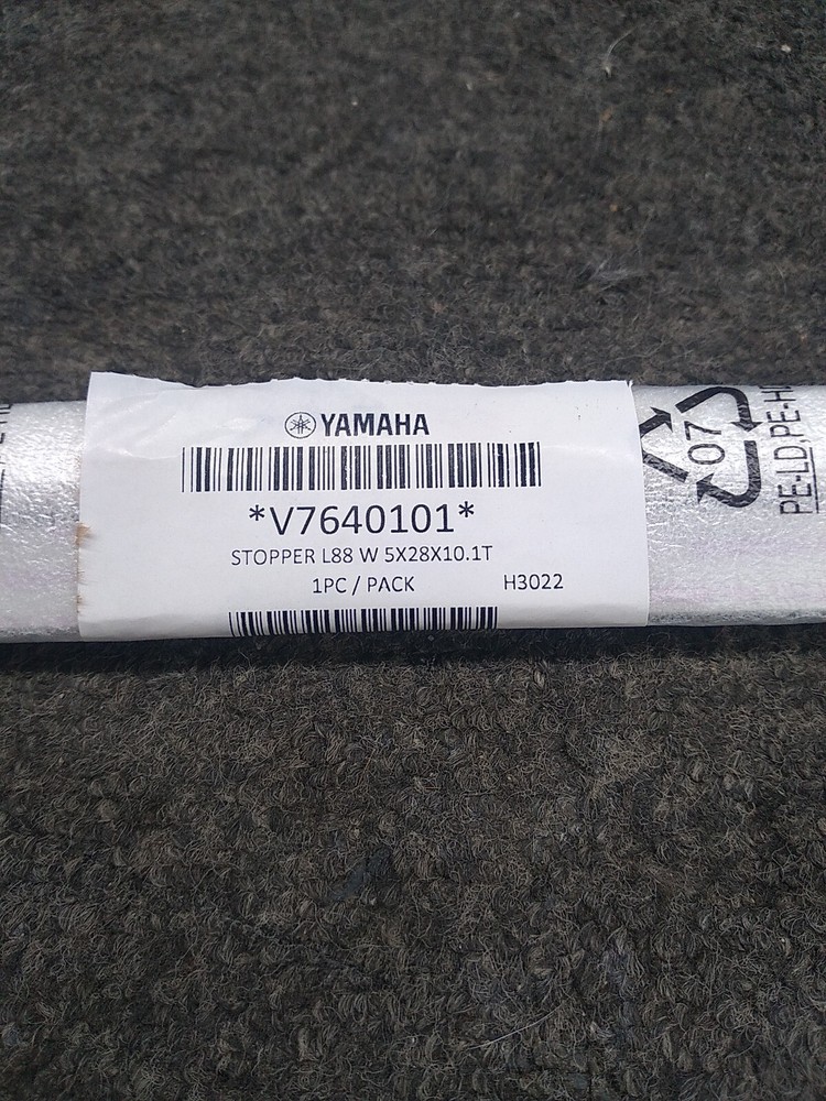 NEW Yamaha PIANO KEYBOARD key down felt , key stop L88 CVP, CLP, Motif V7640101