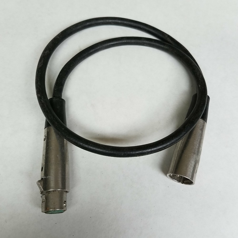 3-Pin Male To Female Mic Extension Cable 110V